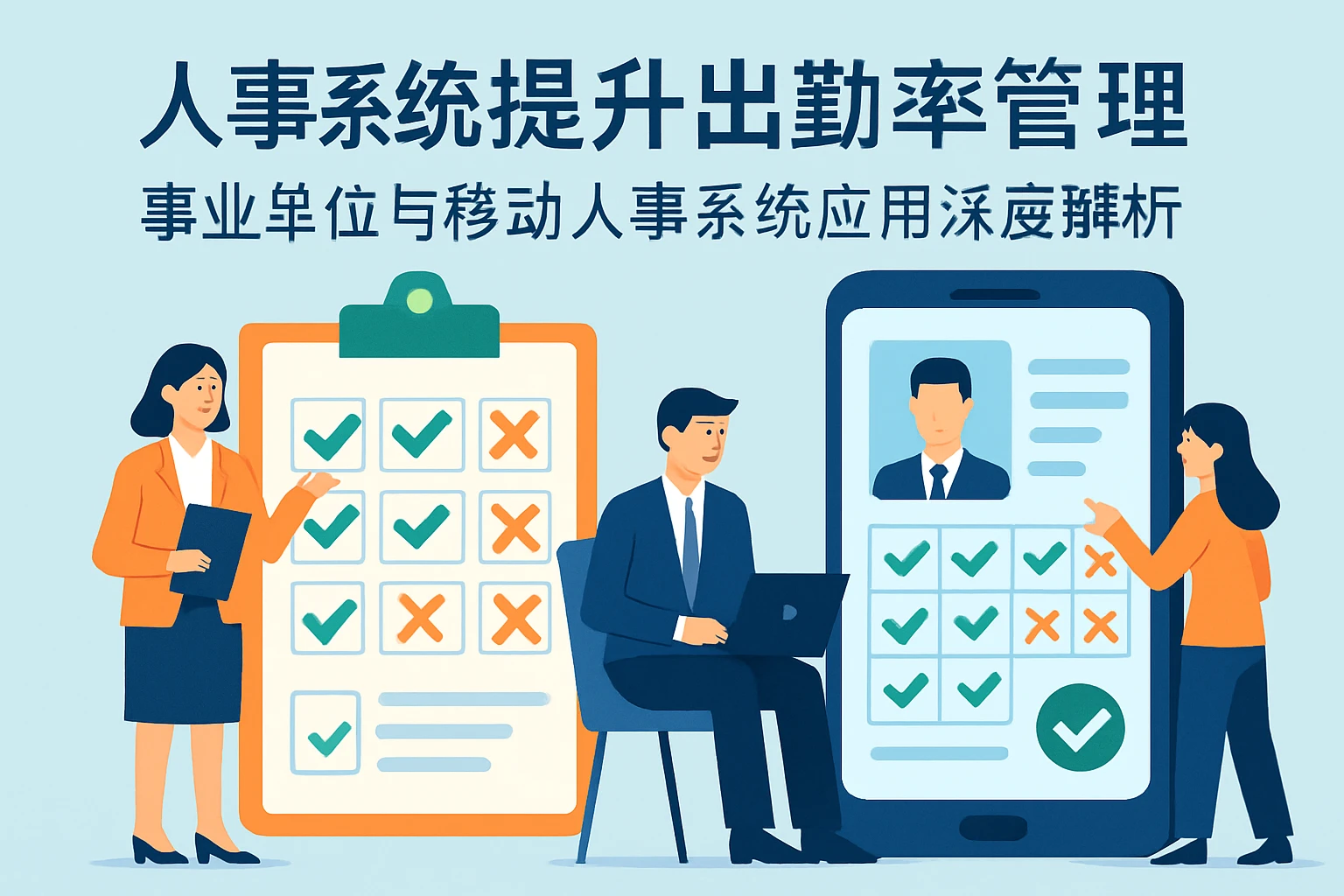 人事系统提升出勤率管理：事业单位与移动人事系统应用深度解析
