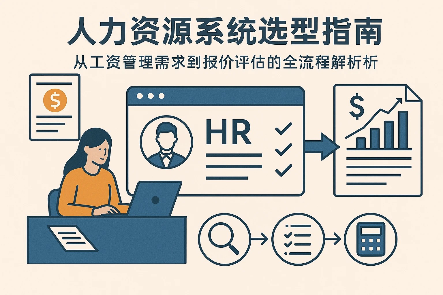 人力资源系统选型指南：从工资管理需求到报价评估的全流程解析