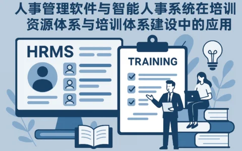 人事管理软件与智能人事系统在培训资源体系与培训体系建设中的应用