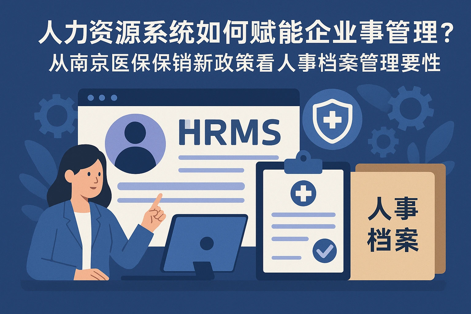 人力资源系统如何赋能企业人事管理？从南京医保报销新政策看人事档案管理的重要性