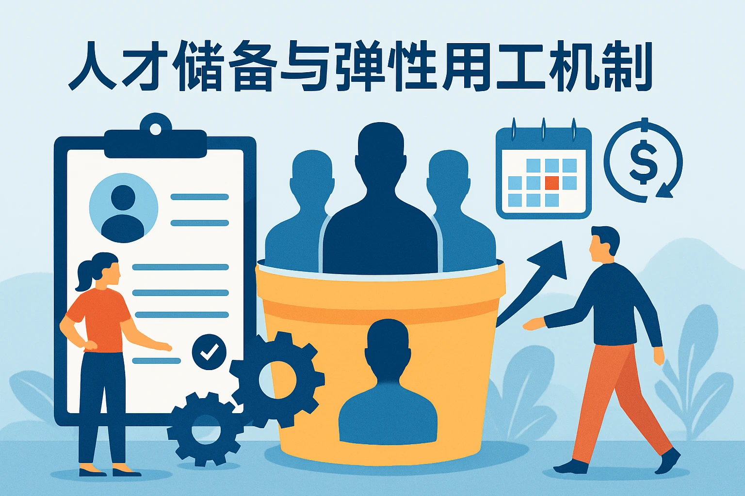 人才储备与弹性用工机制