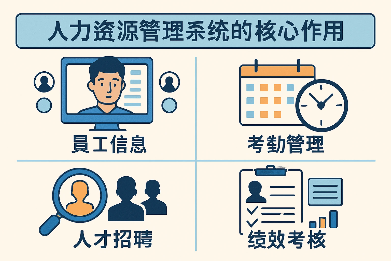 人力资源管理系统的核心作用