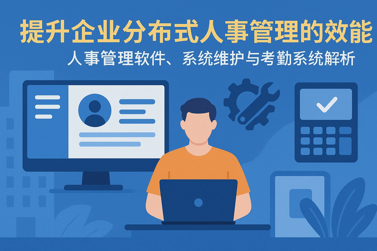 提升企业分布式人事管理的效能——人事管理软件、系统维护与考勤系统解析