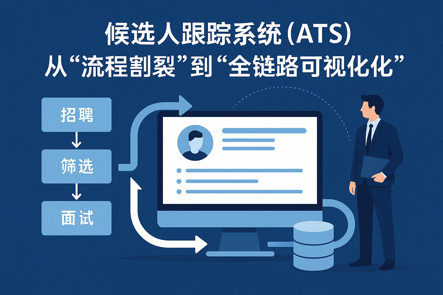 2. 候选人跟踪系统（ATS）：从“流程割裂”到“全链路可视化”