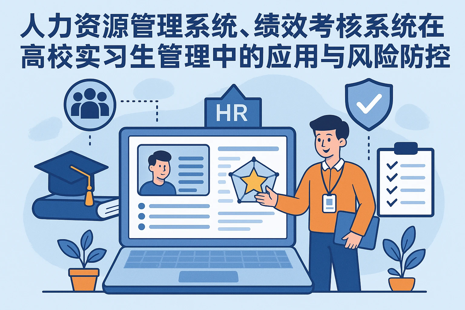 人力资源管理系统、绩效考核系统在高校实习生管理中的应用与风险防控