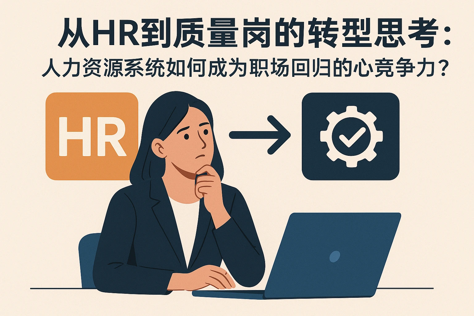 从HR到质量岗的转型思考：人力资源系统如何成为职场回归的核心竞争力？