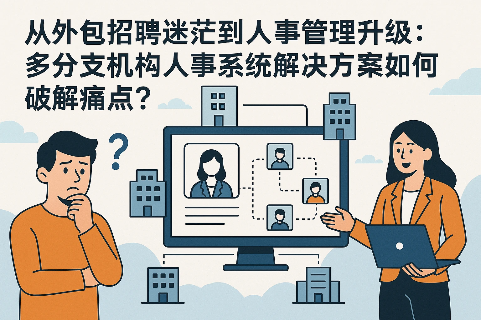 从外包招聘迷茫到人事管理升级：多分支机构人事系统解决方案如何破解痛点？