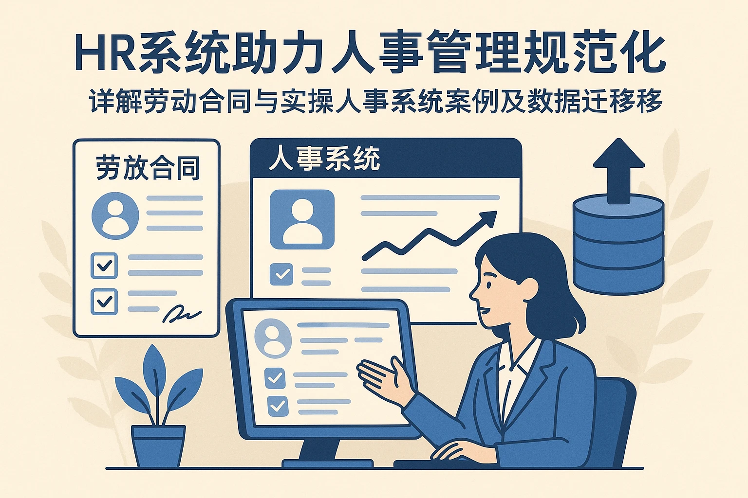 HR系统助力人事管理规范化——详解劳动合同与实操人事系统案例及数据迁移