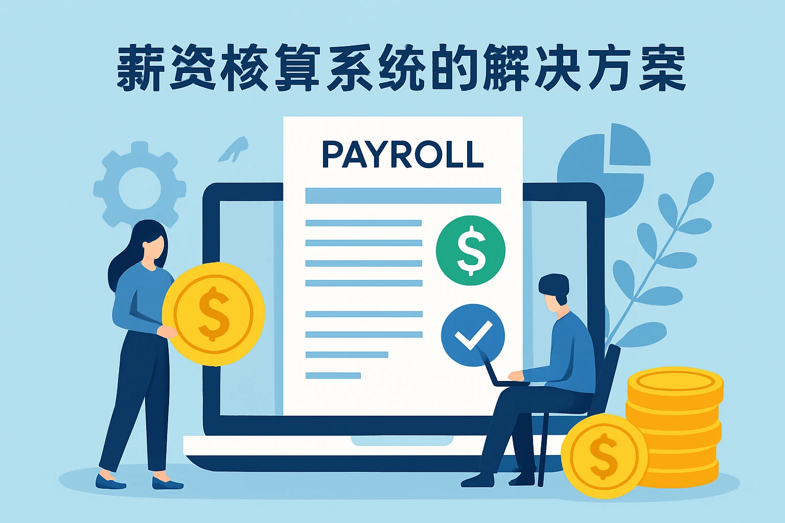 薪资核算系统的解决方案