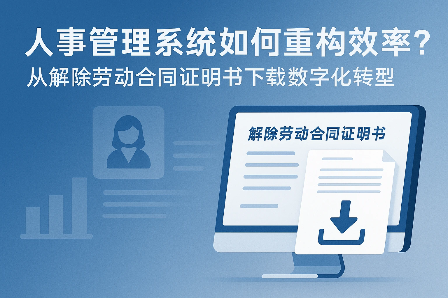 人事管理系统如何重构效率？从解除劳动合同证明书下载看数字化转型