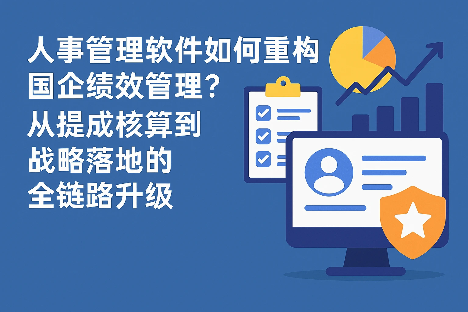 人事管理软件如何重构国企绩效管理？从提成核算到战略落地的全链路升级