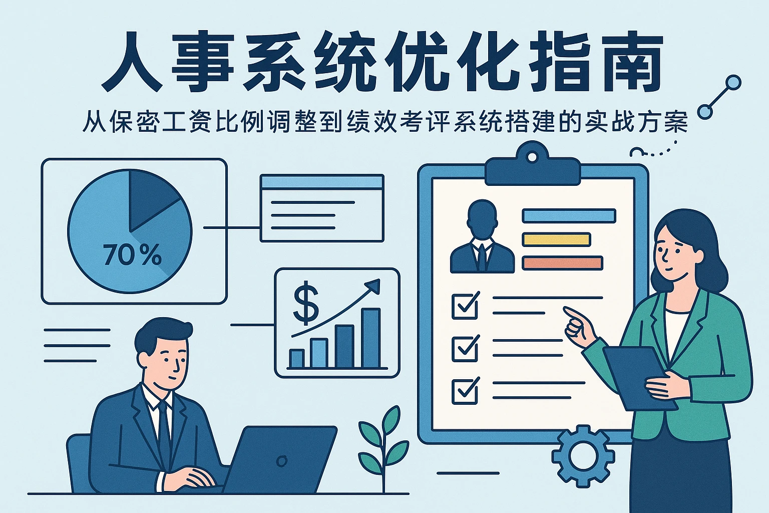 人事系统优化指南：从保密工资比例调整到绩效考评系统搭建的实战方案