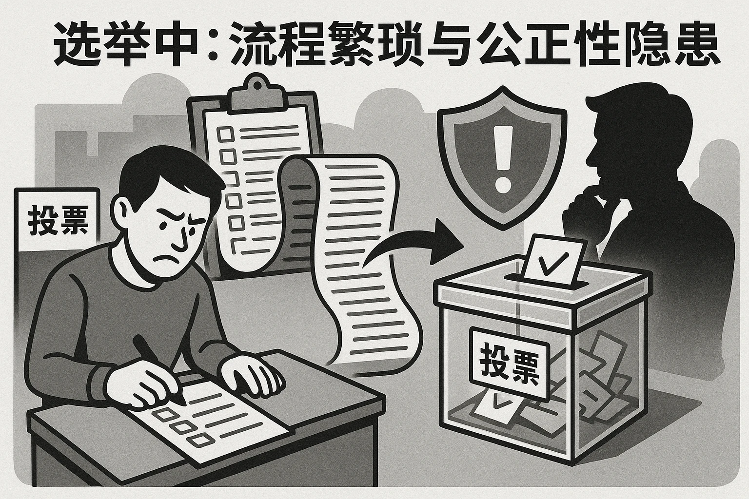 2. 选举中：流程繁琐与公正性隐患