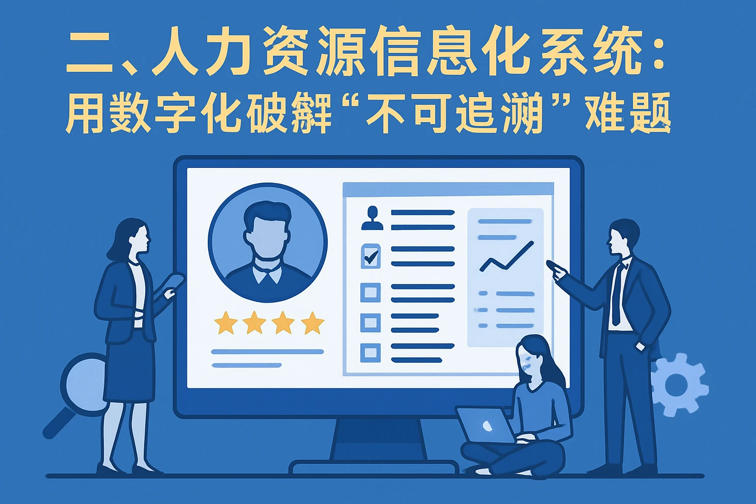 二、人力资源信息化系统：用数字化破解“不可追溯”难题