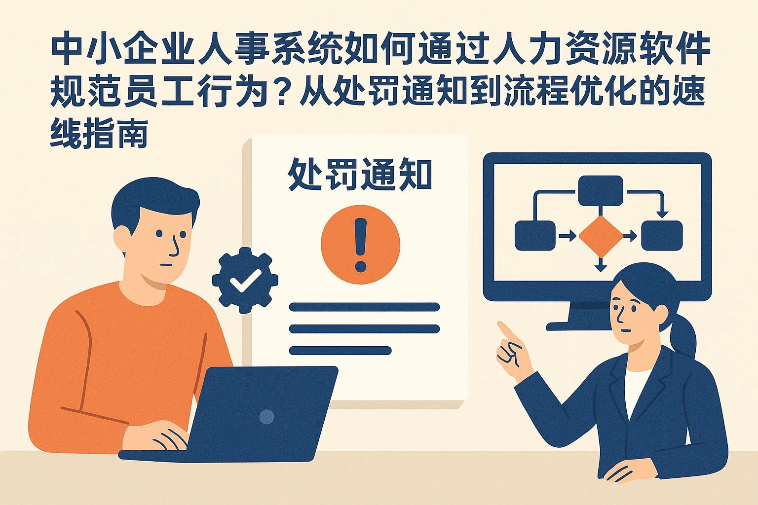 中小企业人事系统如何通过人力资源软件规范员工行为？从处罚通知到流程优化的实践指南