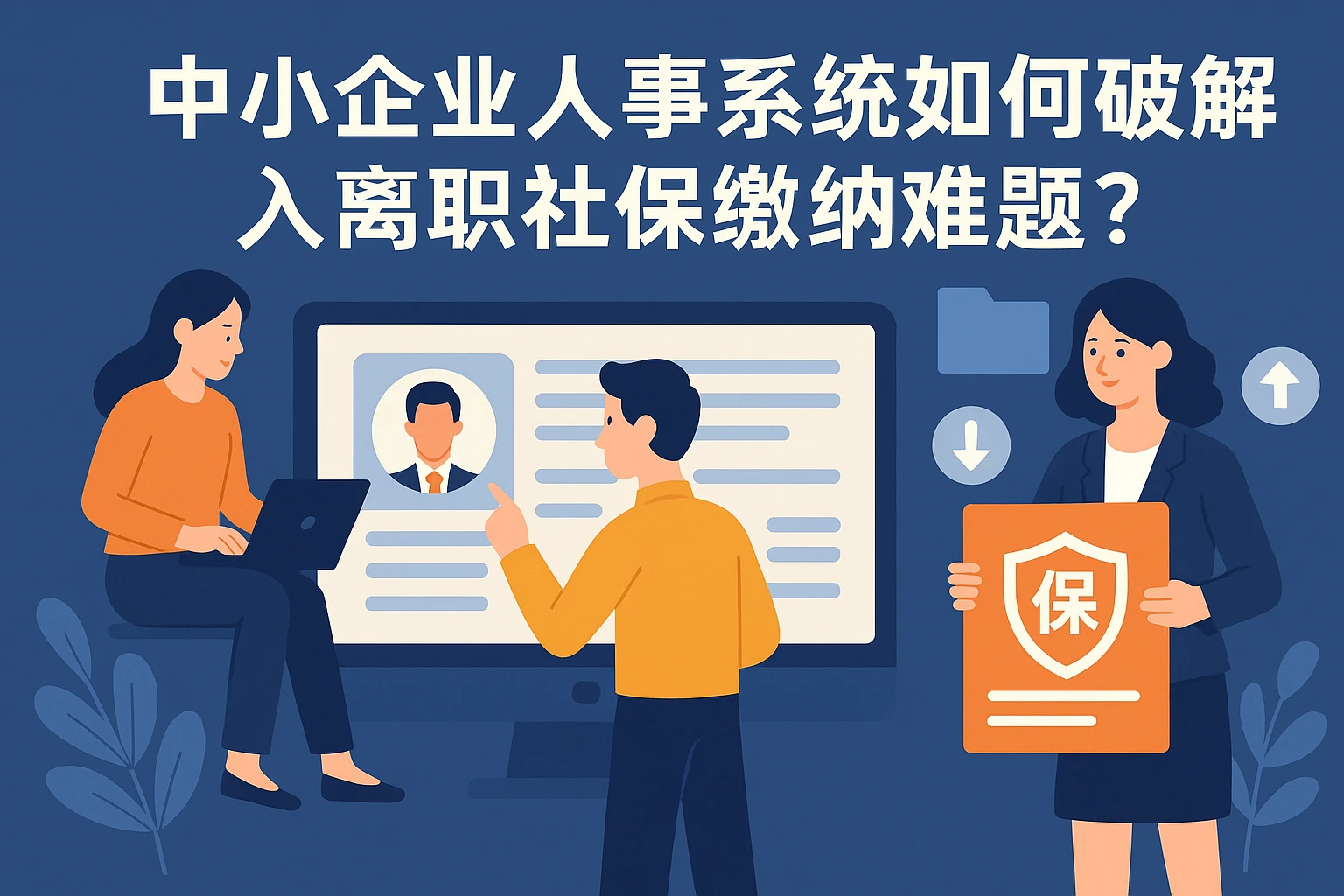 中小企业人事系统如何破解入离职社保缴纳难题？