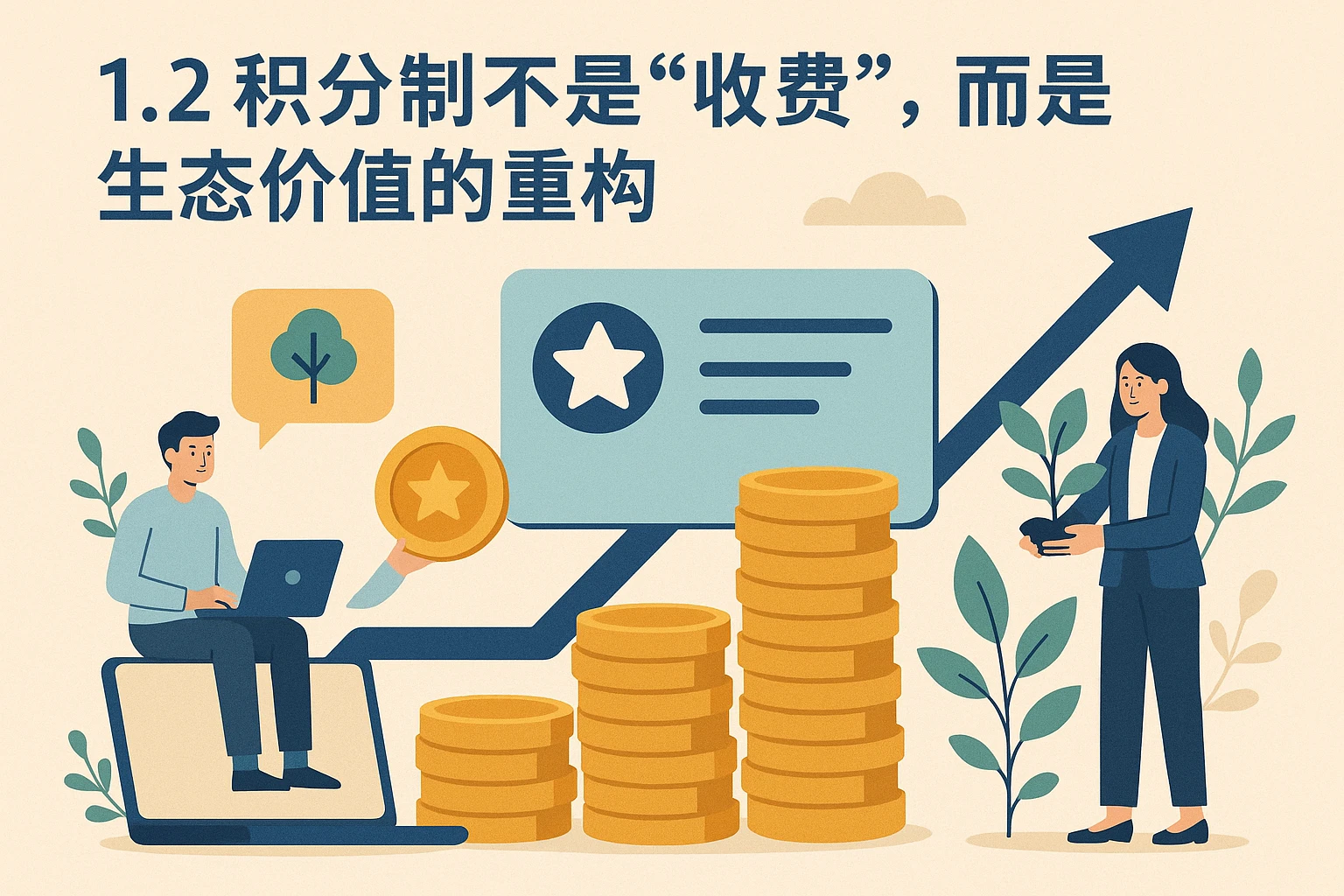 1.2 积分制不是“收费”，而是生态价值的重构