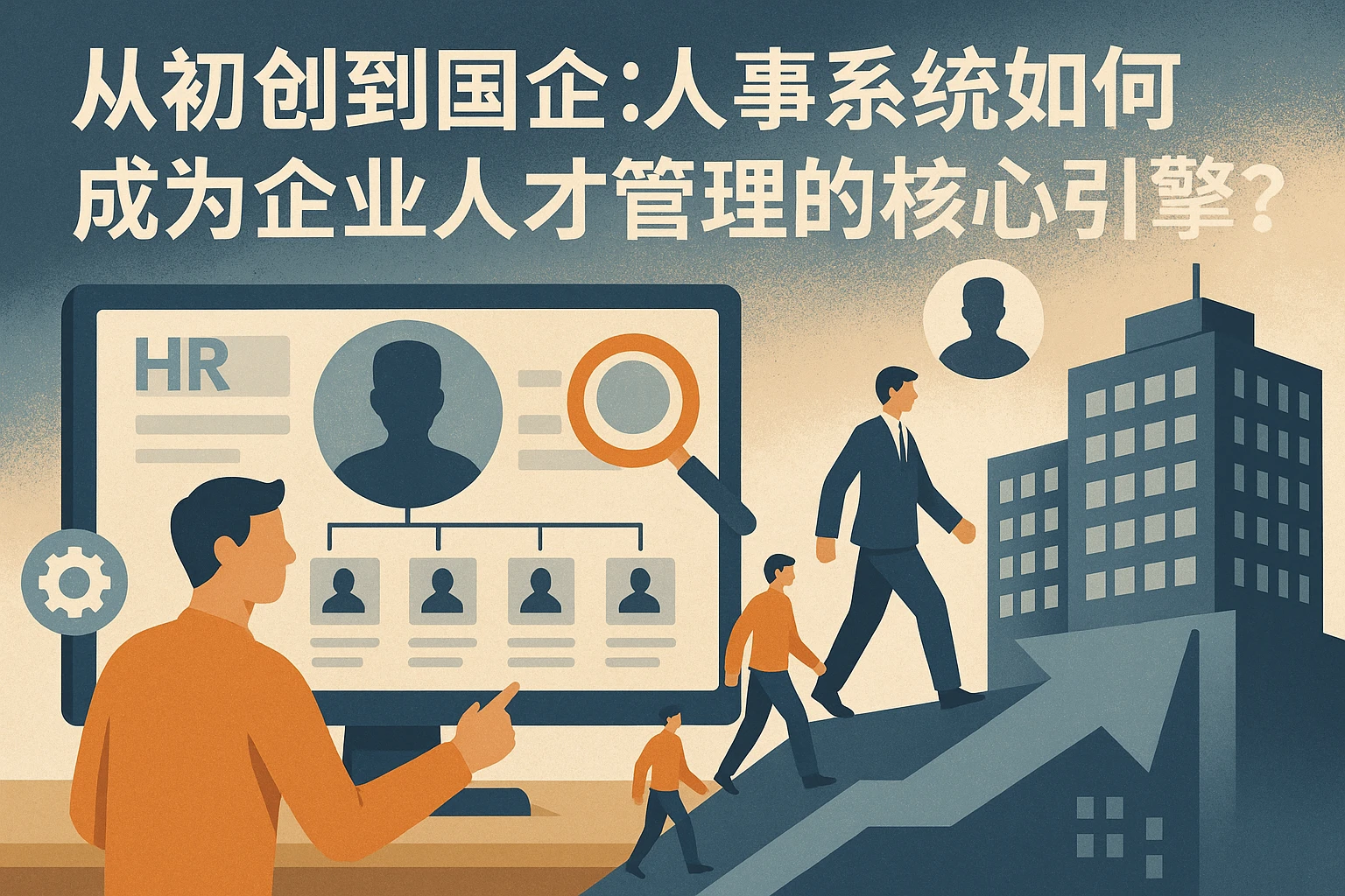 从初创到国企：人事系统如何成为企业人才管理的核心引擎？
