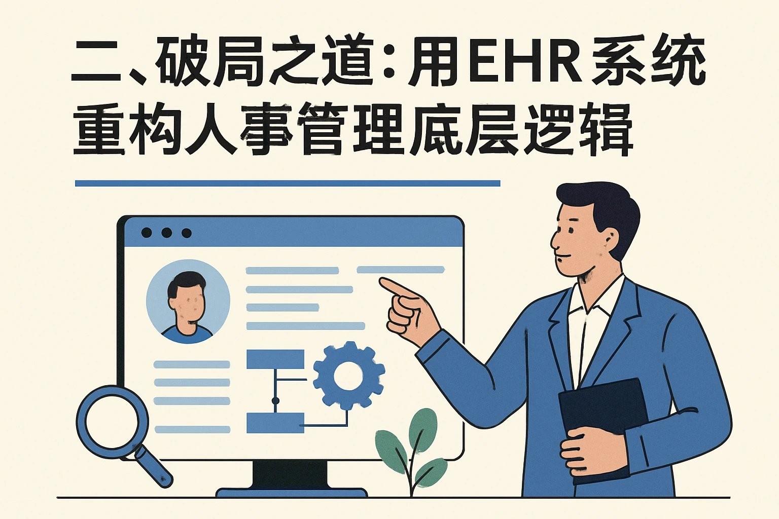 二、破局之道：用EHR系统重构人事管理底层逻辑