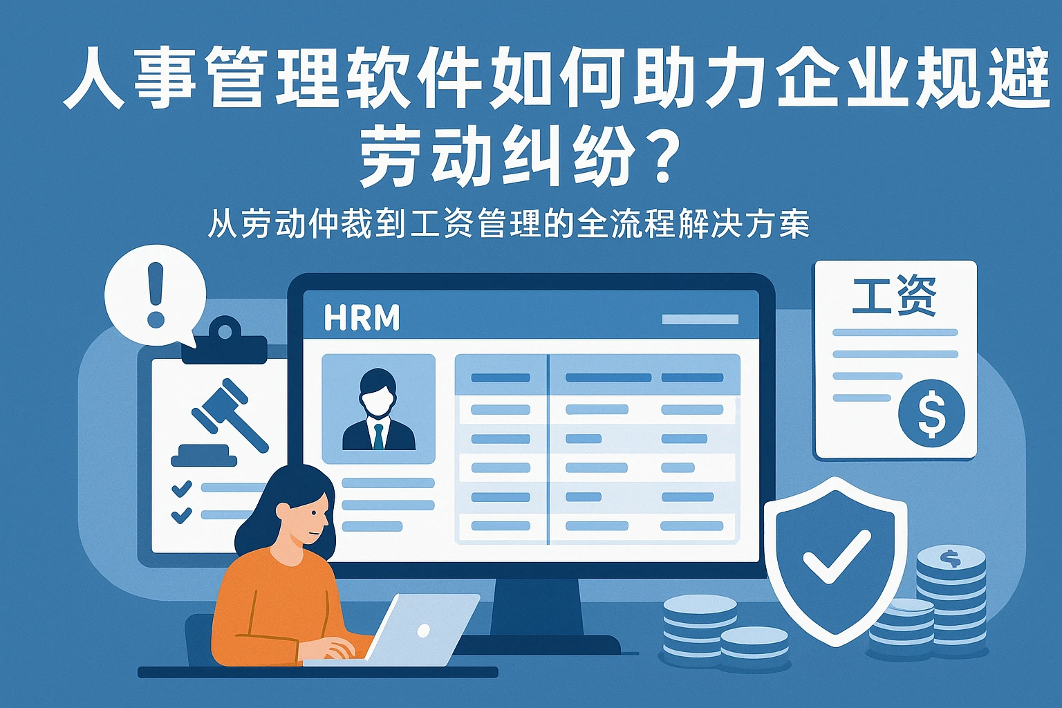 人事管理软件如何助力企业规避劳动纠纷？从劳动仲裁到工资管理的全流程解决方案