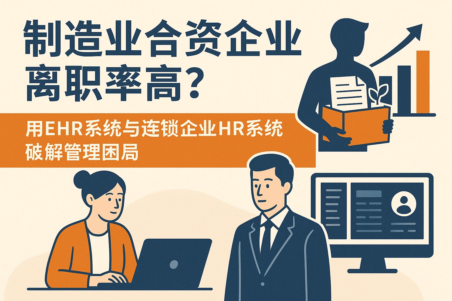 制造业合资企业离职率高？用ehr系统与连锁企业HR系统破解管理困局