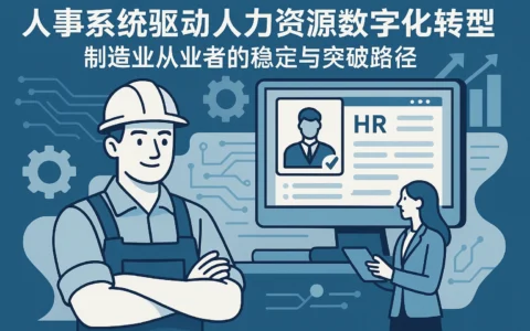 人事系统驱动人力资源数字化转型：制造业从业者的稳定与突破路径