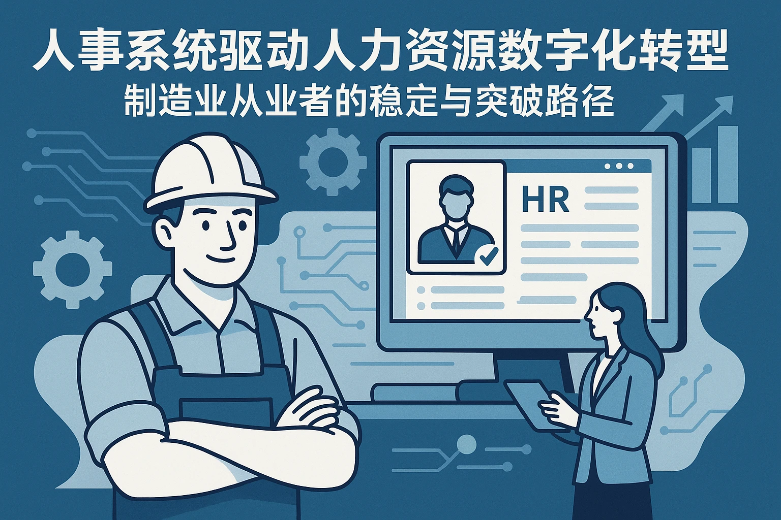 人事系统驱动人力资源数字化转型：制造业从业者的稳定与突破路径