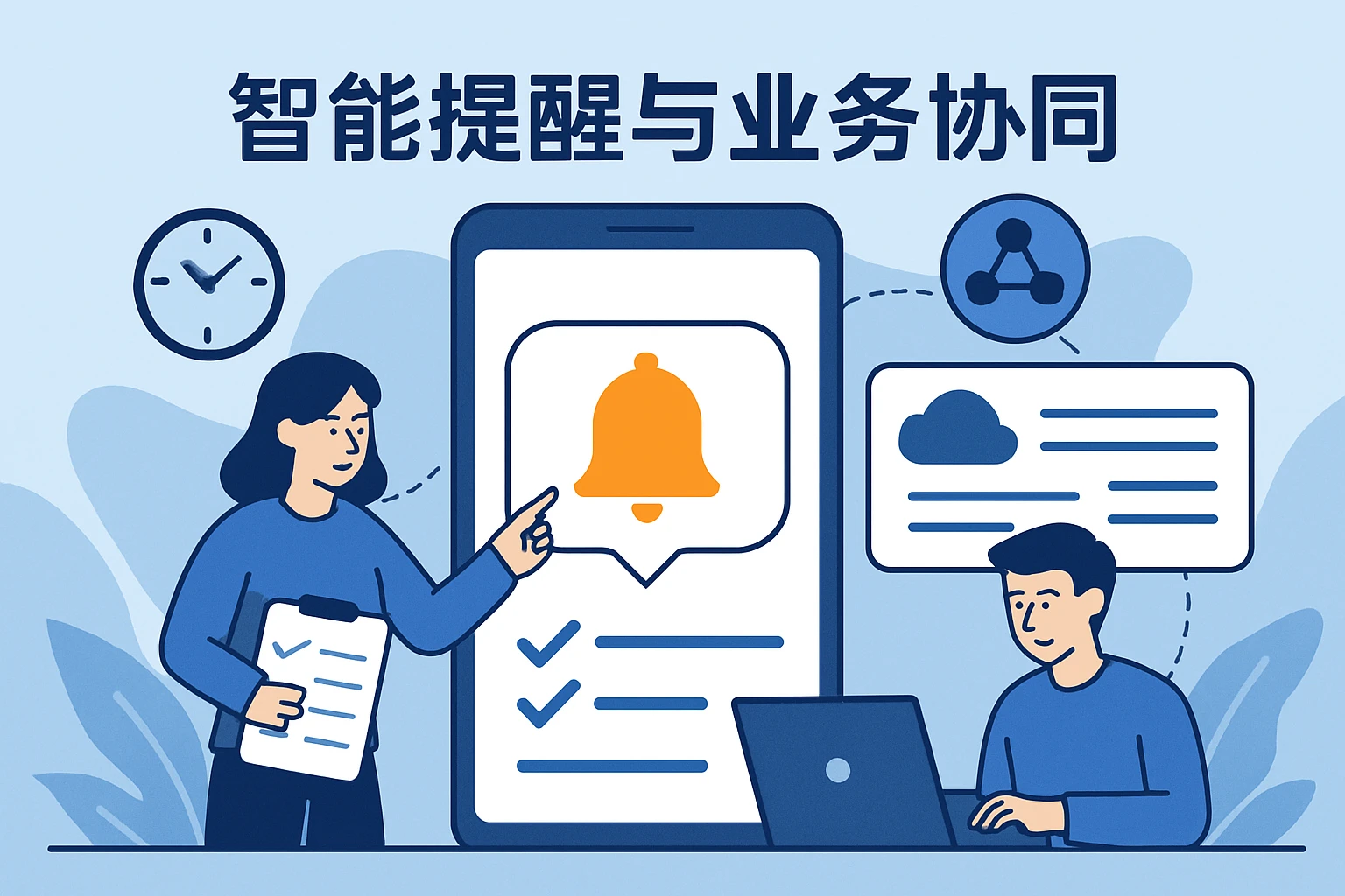 智能提醒与业务协同
