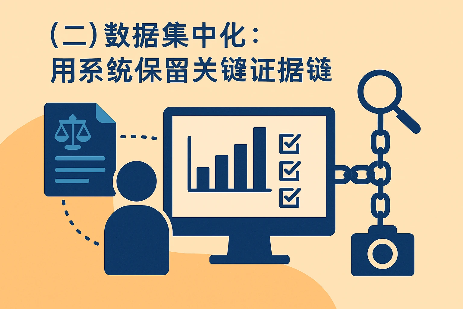 （二）数据集中化：用系统保留关键证据链