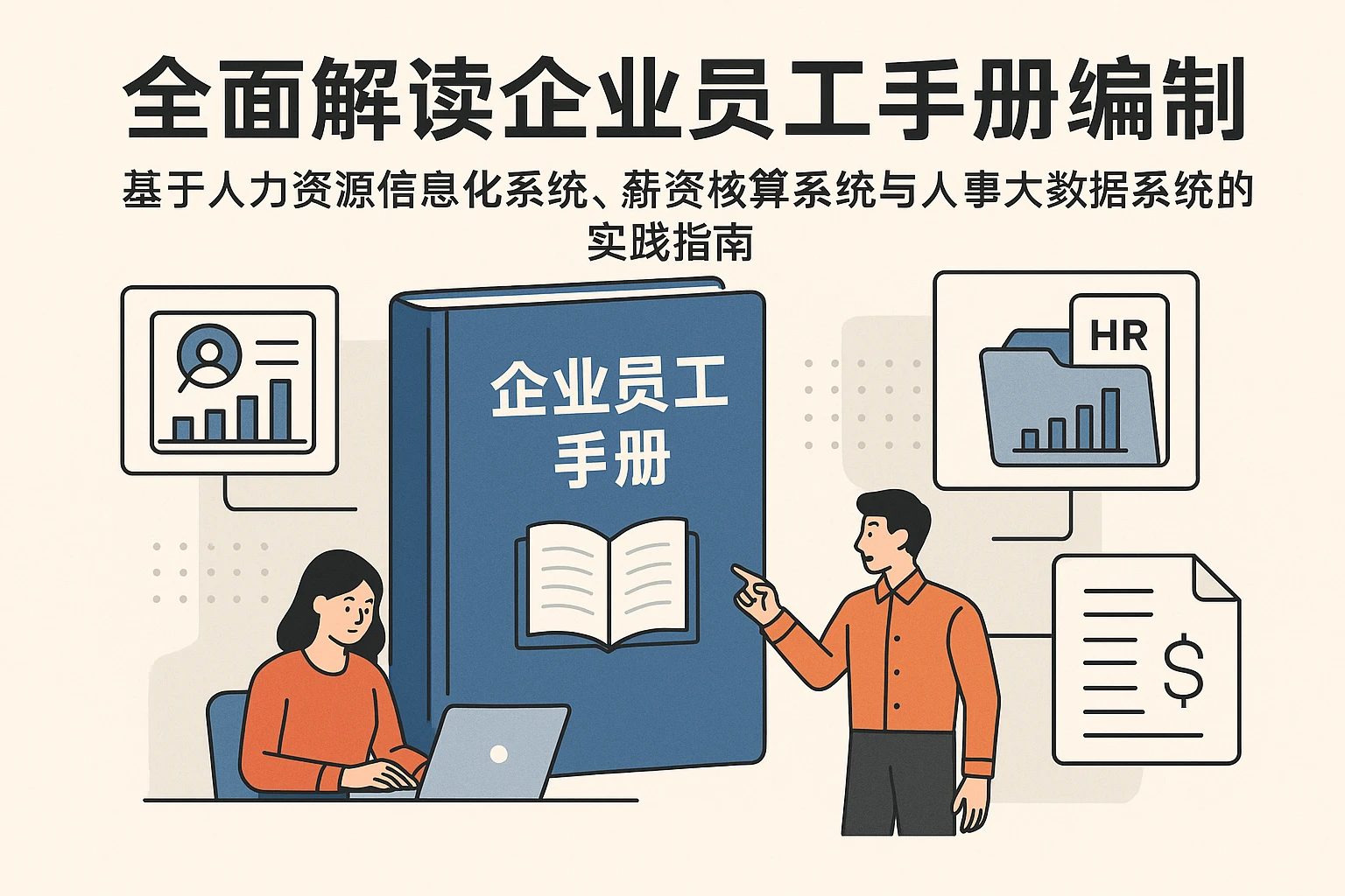全面解读企业员工手册编制：基于人力资源信息化系统、薪资核算系统与人事大数据系统的实践指南