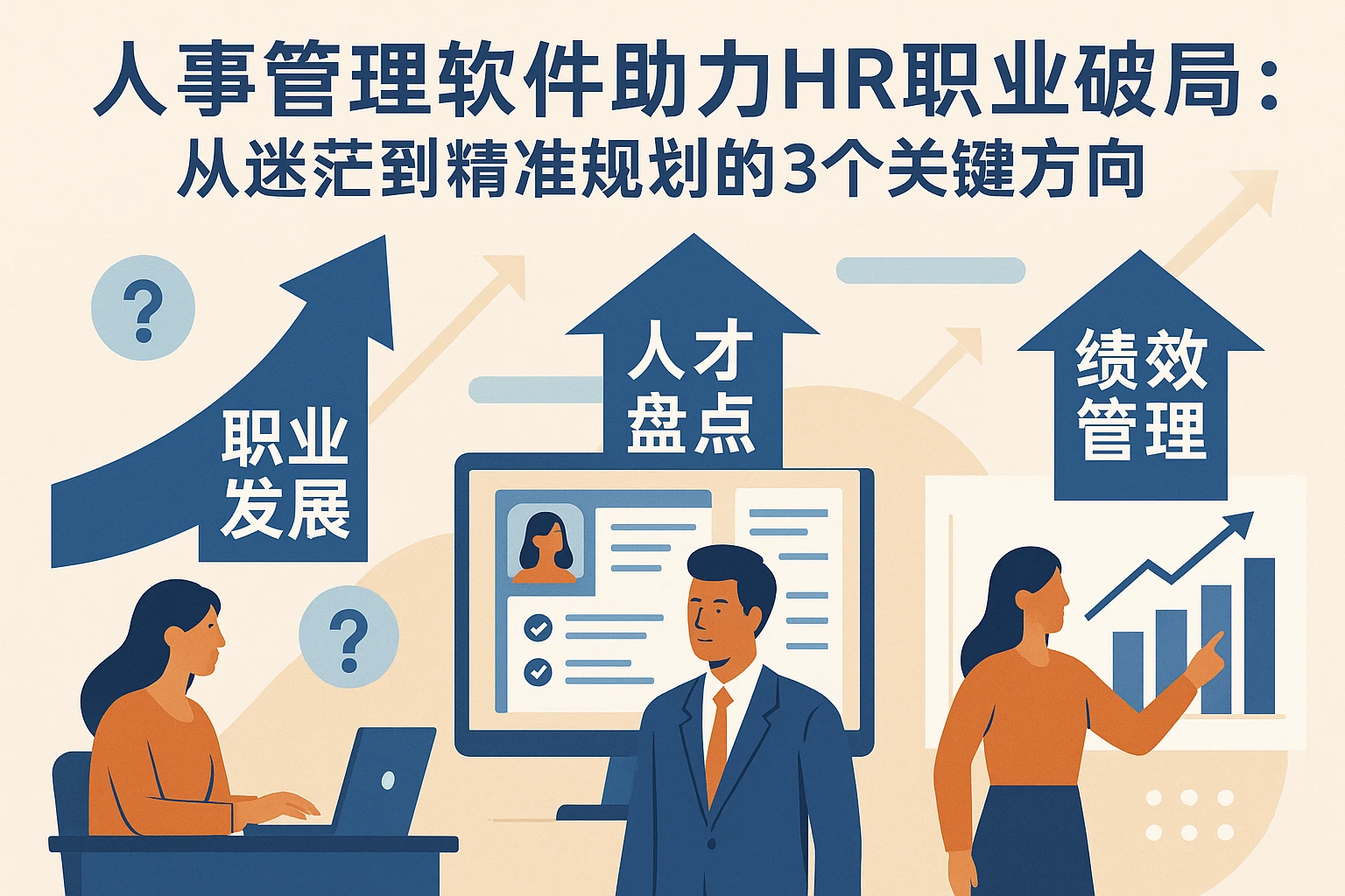 人事管理软件助力HR职业破局：从迷茫到精准规划的3个关键方向