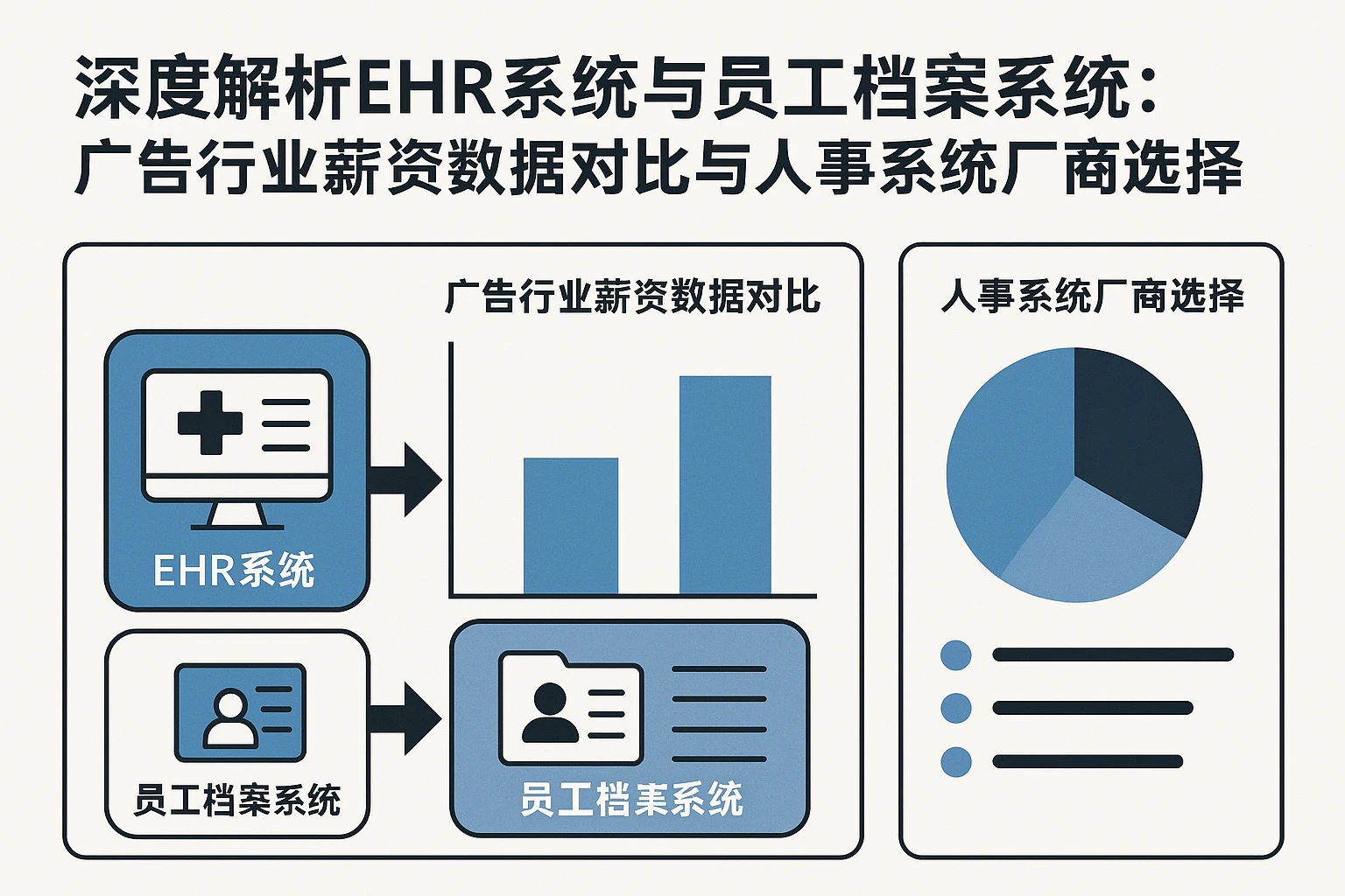 深度解析EHR系统与员工档案系统：广告行业薪资数据对比与人事系统厂商选择