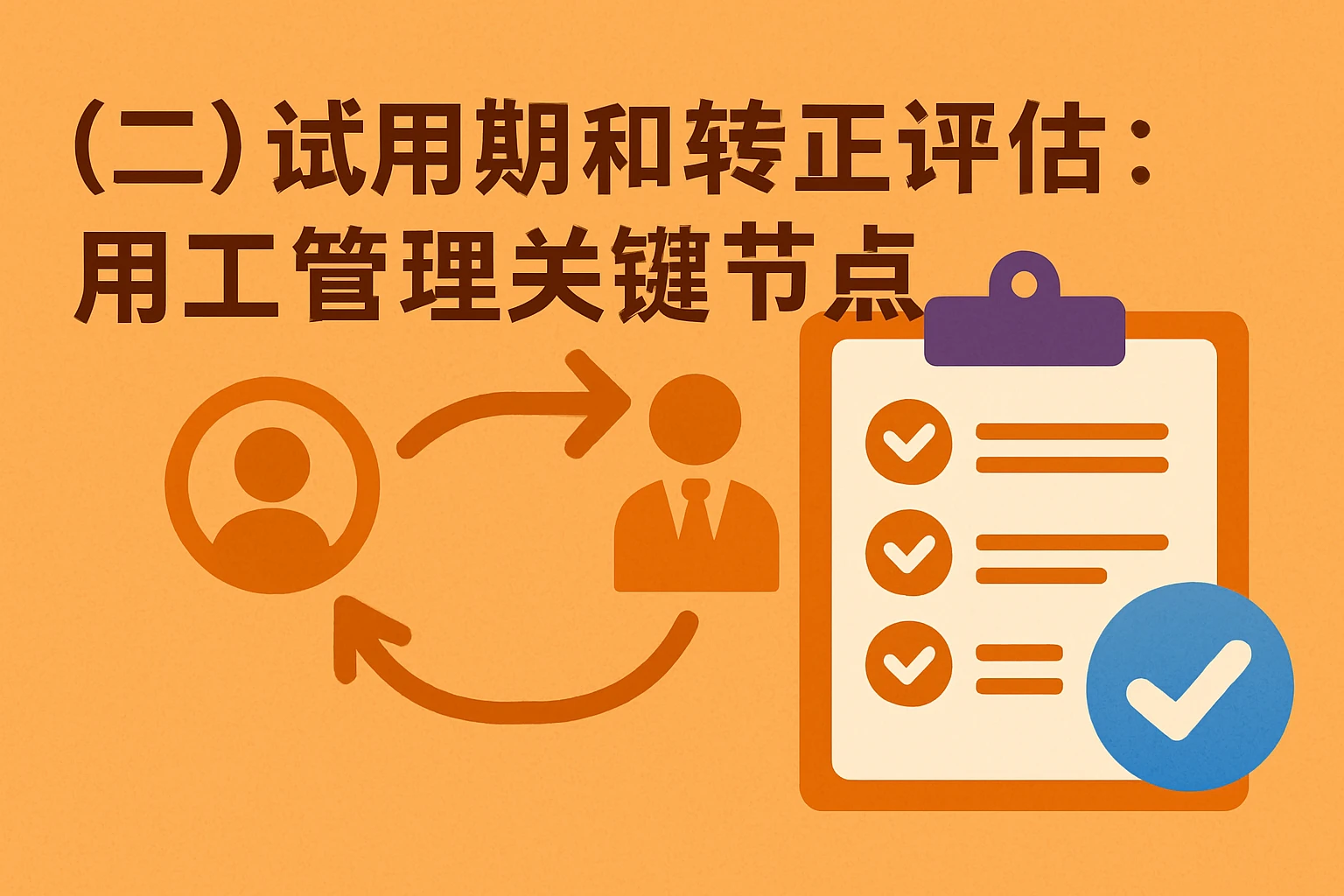 （二）试用期和转正评估：用工管理关键节点