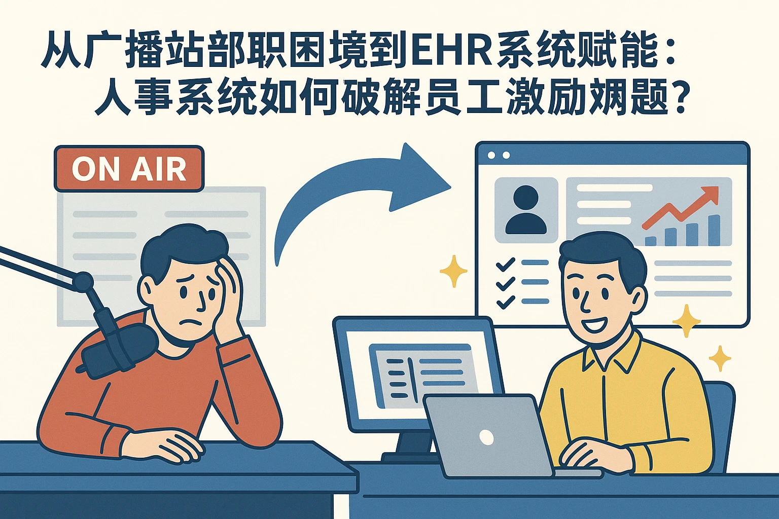 从广播站兼职困境到EHR系统赋能：人事系统如何破解员工激励难题？