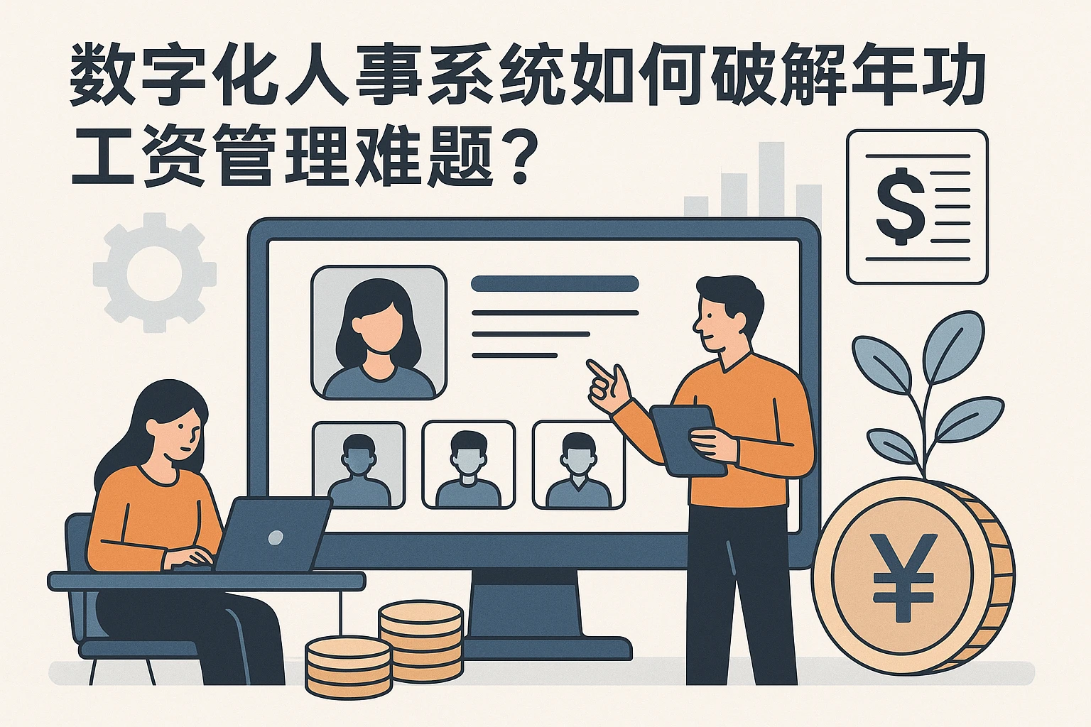 数字化人事系统如何破解年功工资管理难题？