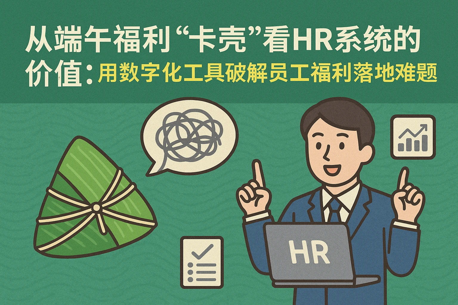 从端午福利“卡壳”看HR系统的价值：用数字化工具破解员工福利落地难题