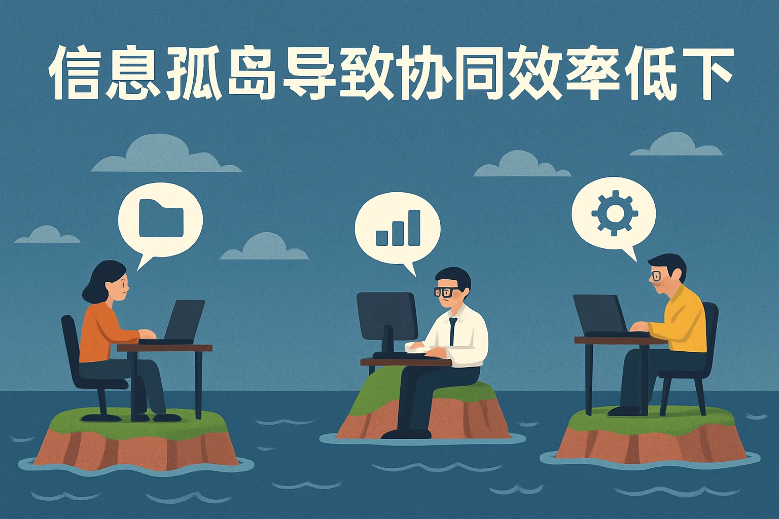 信息孤岛导致协同效率低下