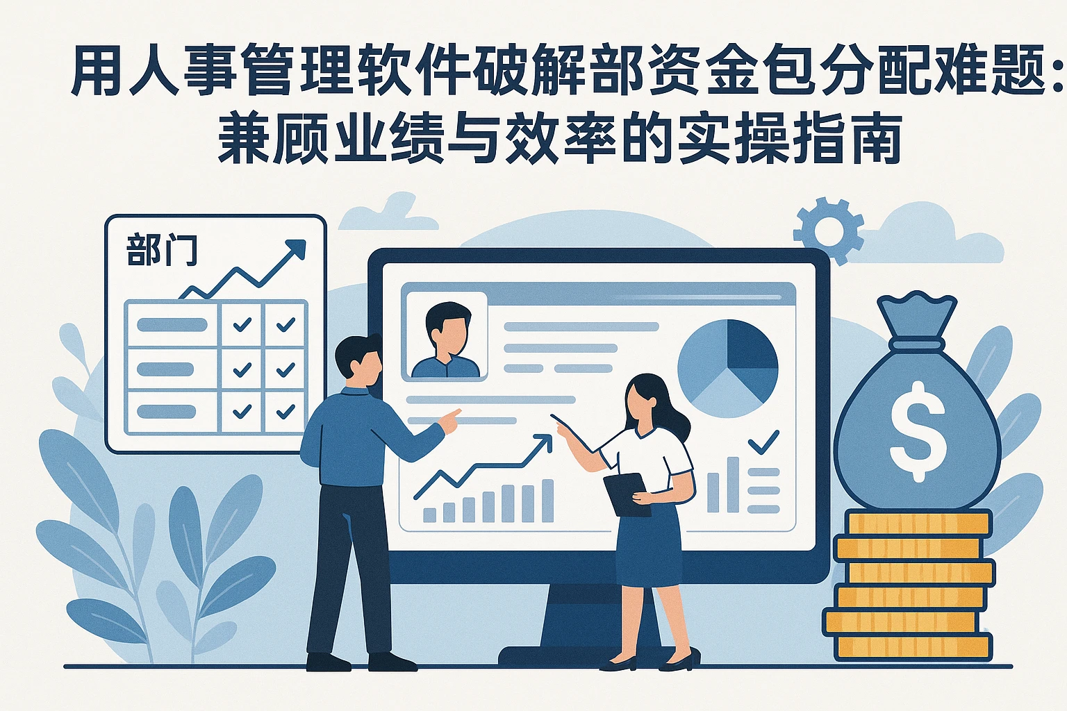 用人事管理软件破解部门奖金包分配难题:兼顾业绩与效率的实操指南