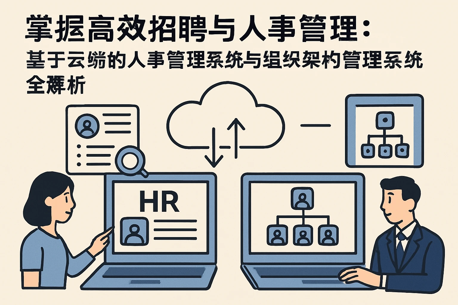 掌握高效招聘与人事管理：基于云端的人事管理系统与组织架构管理系统全解析