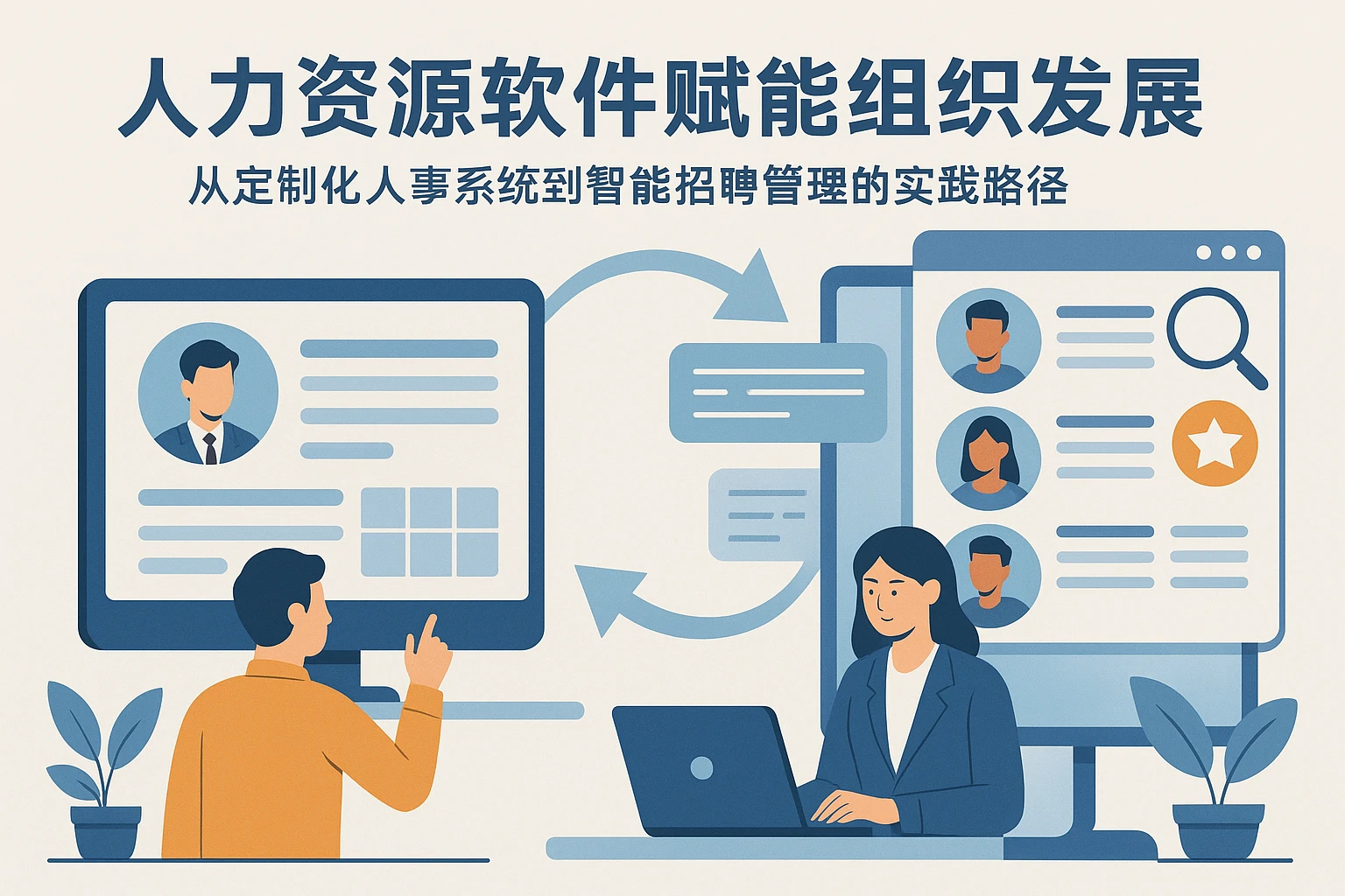 人力资源软件赋能组织发展：从定制化人事系统到智能招聘管理的实践路径