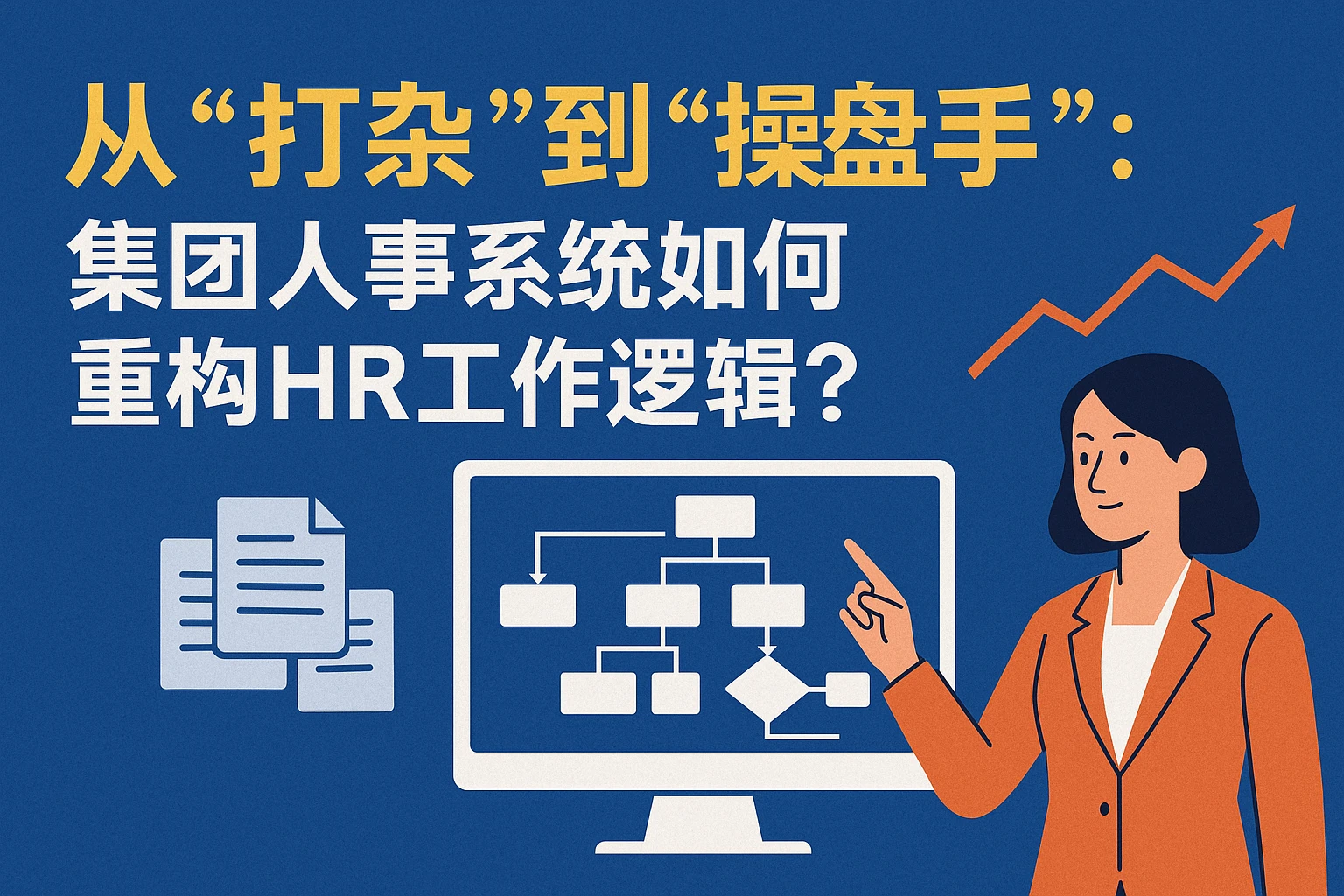 从“打杂”到“操盘手”：集团人事系统如何重构HR工作逻辑？