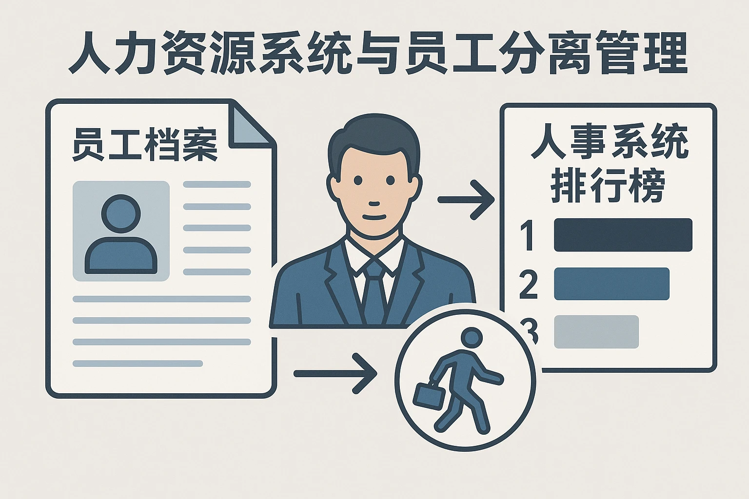人力资源系统与员工分离管理——结合员工档案系统与人事系统排行榜的实战解析