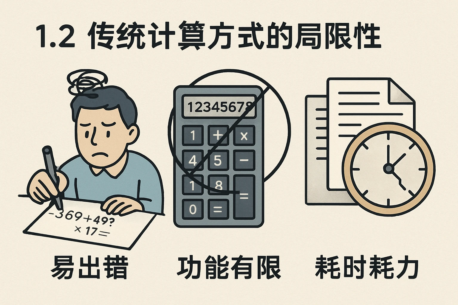 1.2 传统计算方式的局限性