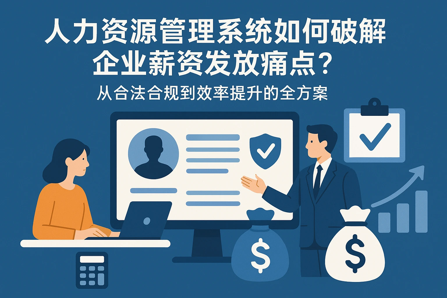 人力资源管理系统如何破解企业薪资发放痛点？从合法合规到效率提升的全方案