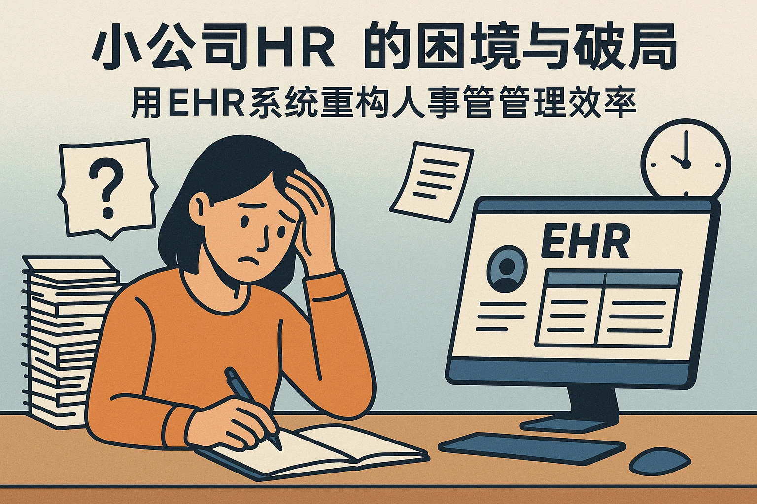 小公司HR的困境与破局：用EHR系统重构人事管理效率