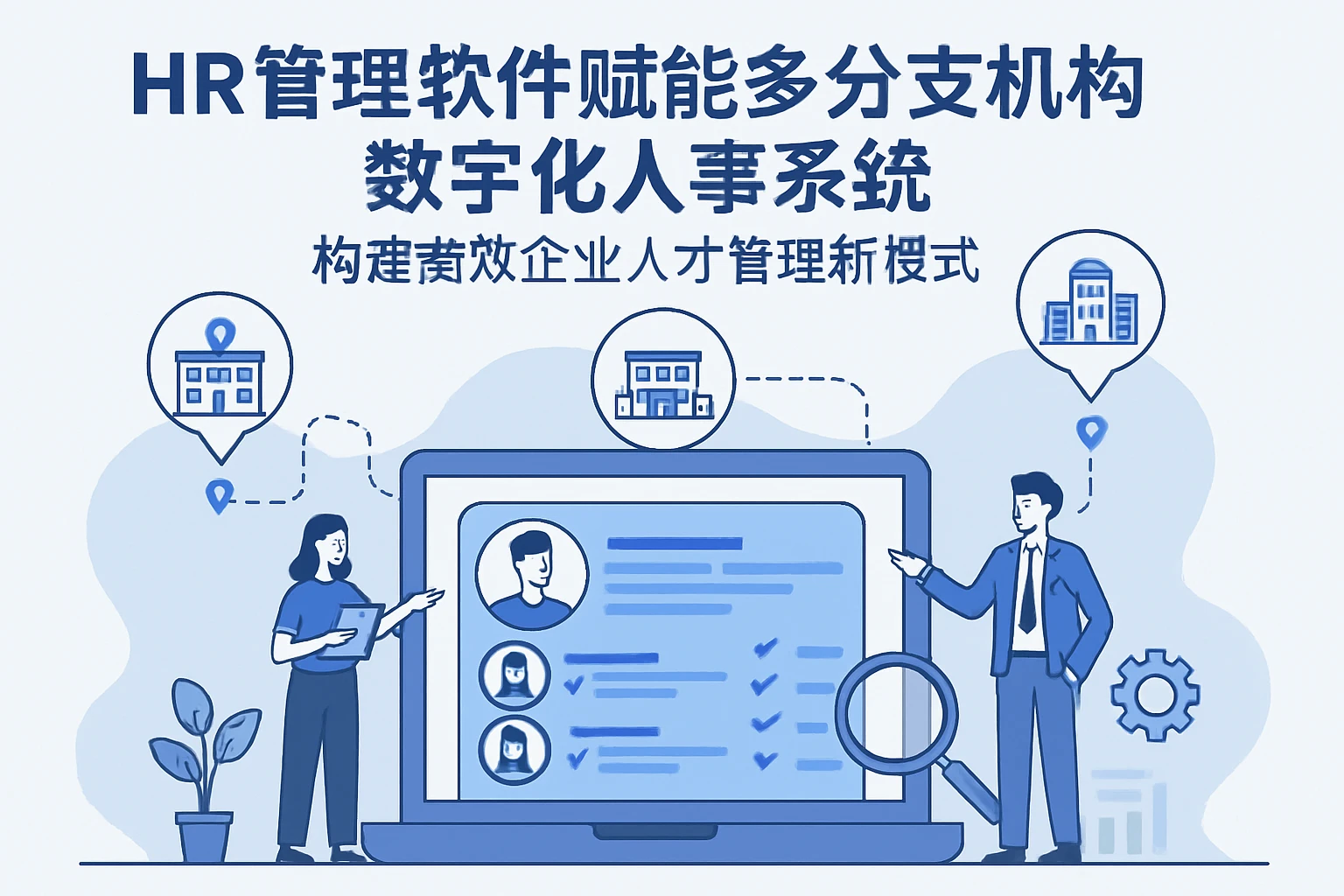 HR管理软件赋能多分支机构数字化人事系统——构建高效企业人才管理新模式