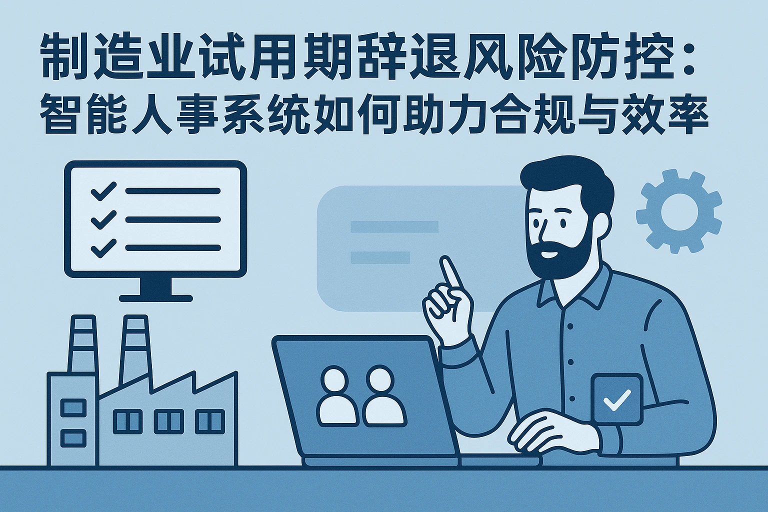 制造业试用期辞退风险防控：智能人事系统如何助力合规与效率