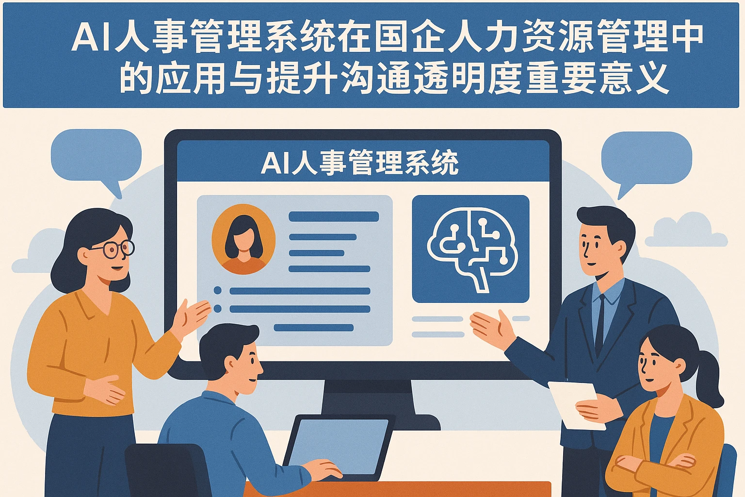 AI人事管理系统在国企人力资源管理中的应用与提升沟通透明度的重要意义