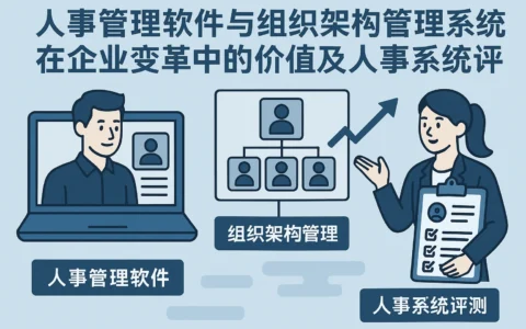 人事管理软件与组织架构管理系统在企业变革中的价值及人事系统评测