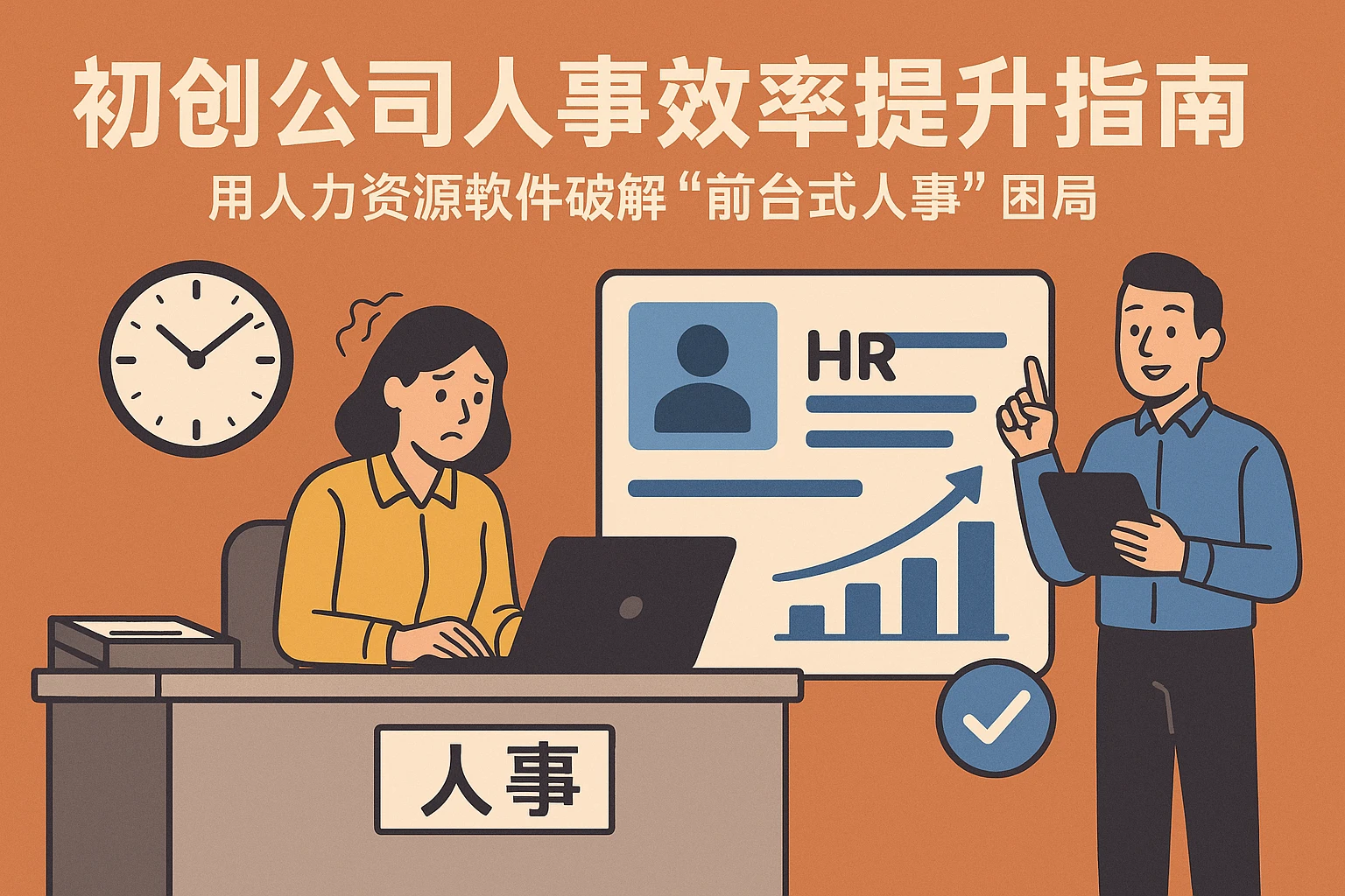初创公司人事效率提升指南：用人力资源软件破解“前台式人事”困局